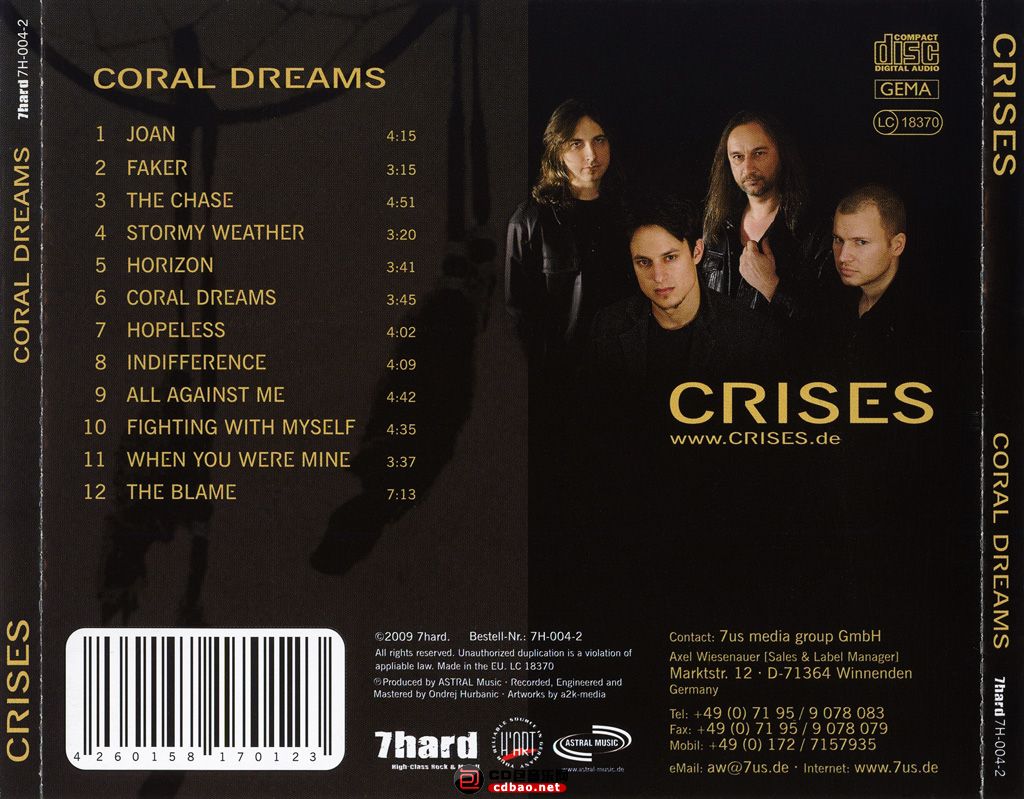 Crises - Coral Dreams - back.jpg